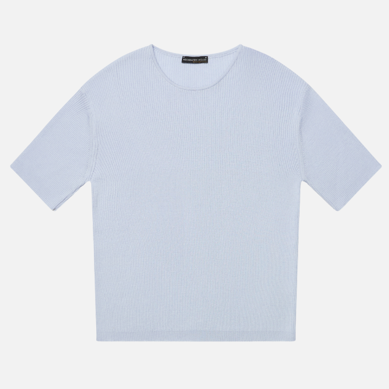 Hinke | Rib T-shirt - Afbeelding 4