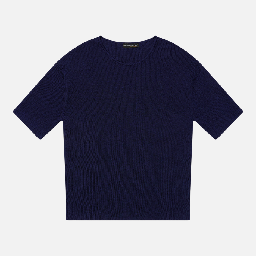 Hinke | Rib T-shirt - Afbeelding 5